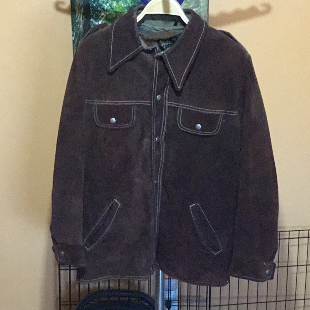 Sears Leather Shop Vintage Suede Jacket